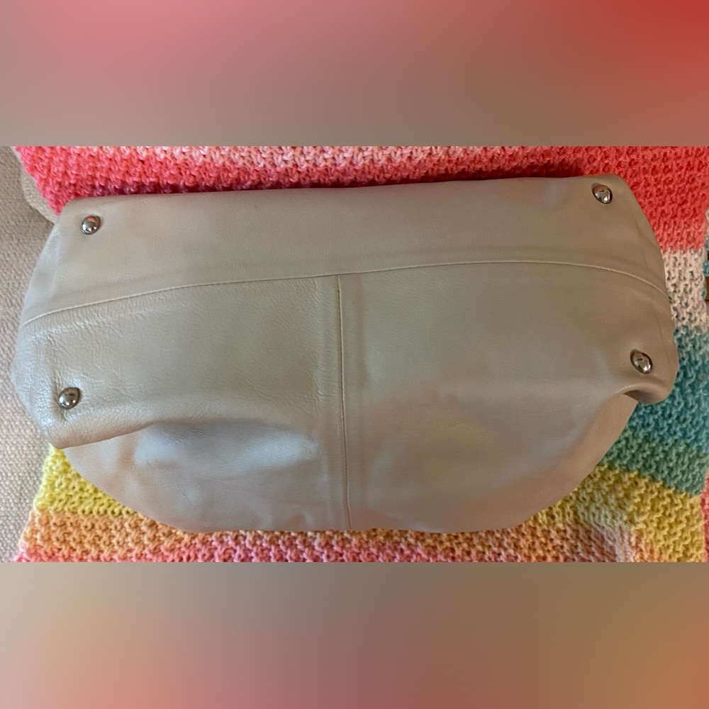 Furla Taupe Leather Top Handle Bag. Great used condition. Preloved - Picture 7 of 15